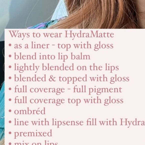 BLU-RED HYDRAMATTE LIPSENSE® New product 2023 - Picture 8 of 12